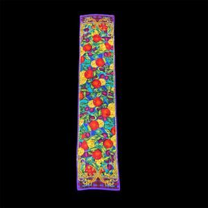 Oscar de la Renta studio silk fruit scarf